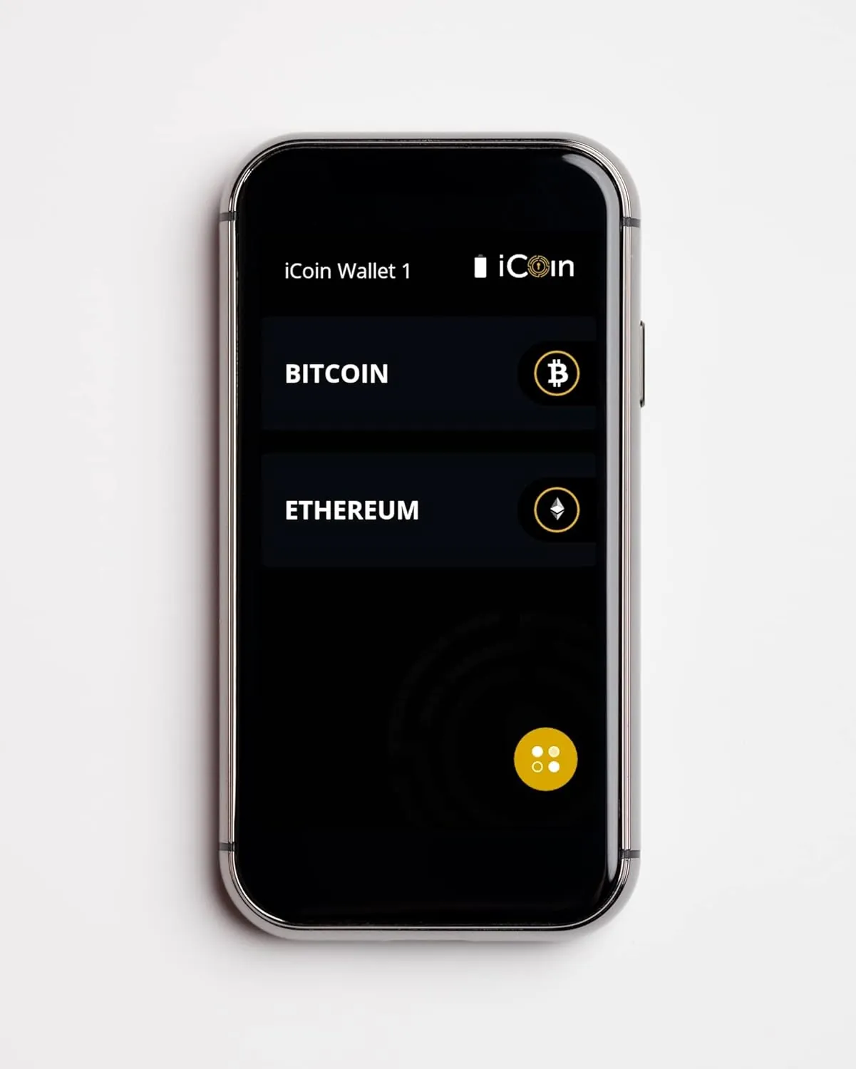 Previous product - iCoin Hardware Wallet 